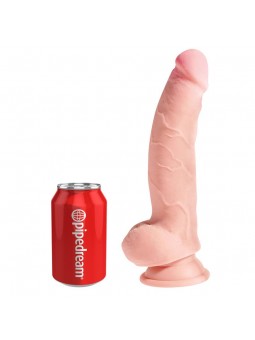 Gode réaliste King Cock 3D TRIPLE DENSITY 8 - 19 x 4.5 cm