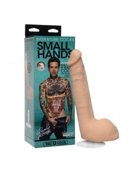 Dildo avec Testicules Vac-U-Lock Small Hands 22,9 cm
