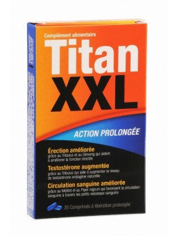 Titan XXL Stimulant Action Prolongée 20 gélules