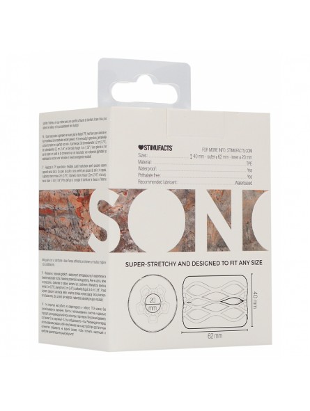 Anneau de masturbation Réversible N°93