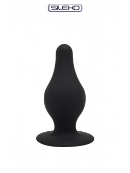Plug SILEXD Modèle 2 - S - 7 x 3.4cm Noir