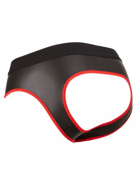 Jockstrap Joy Zip Noir-Rouge