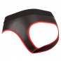 Jockstrap Joy Zip Noir-Rouge