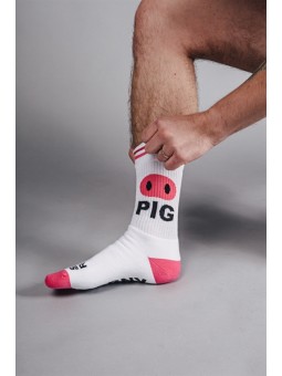 Chaussettes blanches HORNY PIG