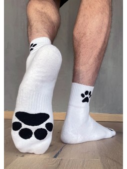 Chaussettes blanches Puppy Sk8erboy