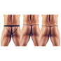 Lot de 3 strings JOY Noirs