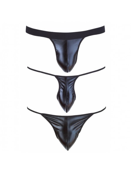 Lot de 3 strings JOY Noirs