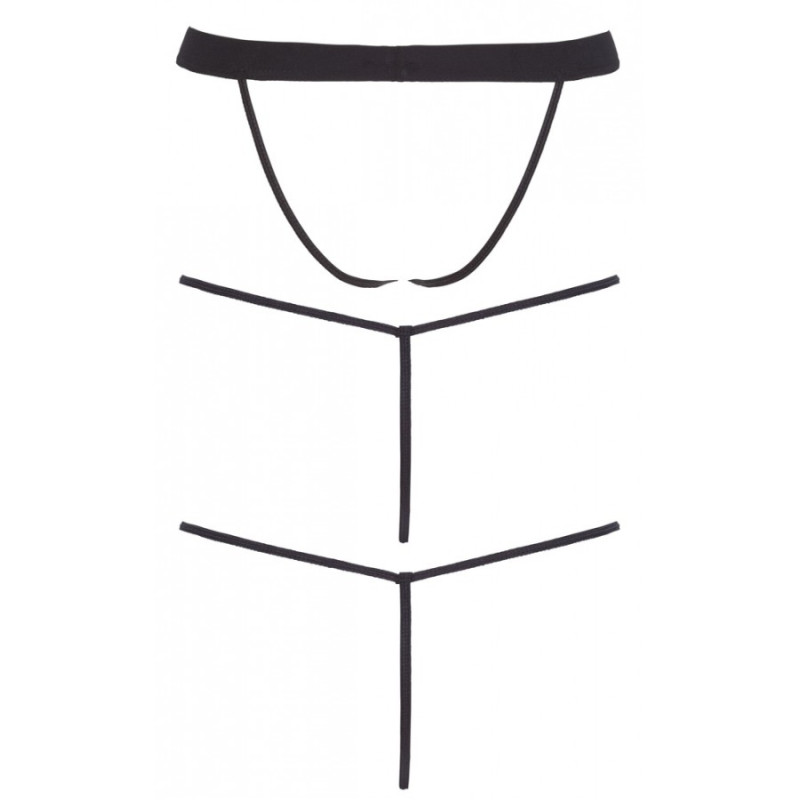 Lot de 3 strings JOY Noirs