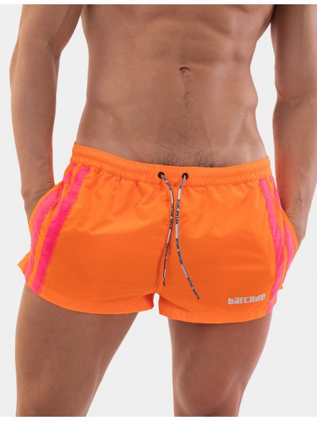 Barcode Berlin Swim Short – Neon Orange