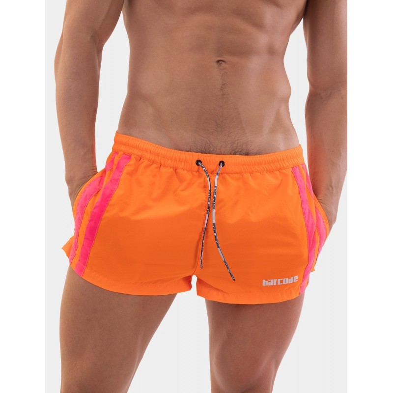 Barcode Berlin Swim Short – Neon Orange