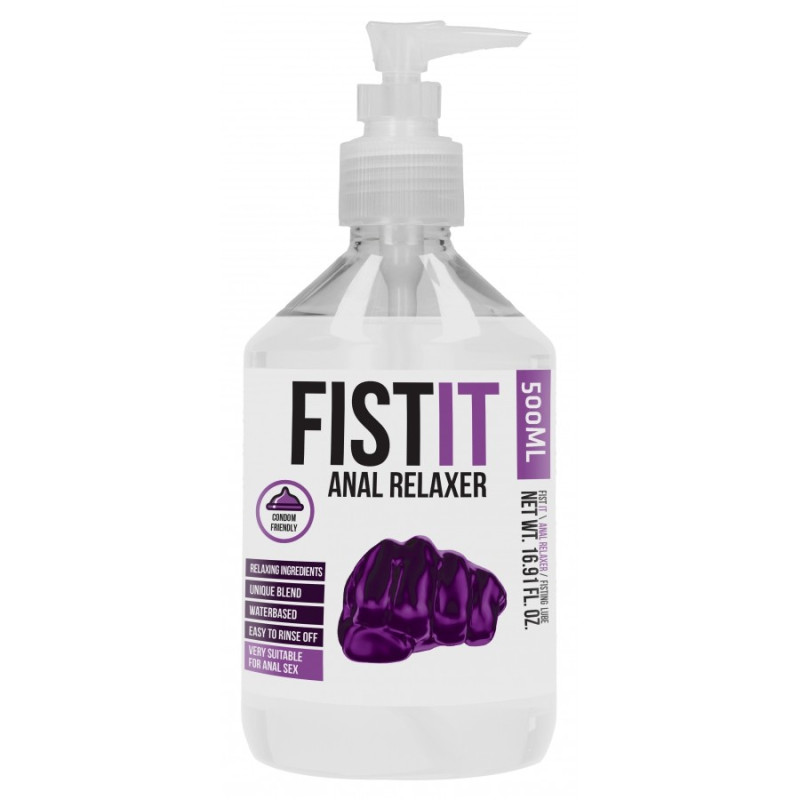 Crème relaxante ANAL RELAXER - Bouteille Pompe 500ml