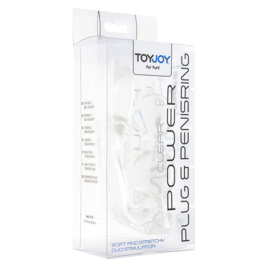 Stimulateur de prostate et cockring gris