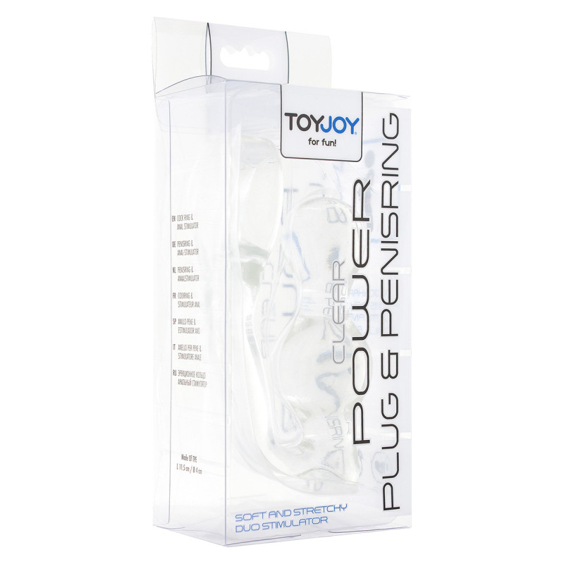 Stimulateur de prostate et cockring gris