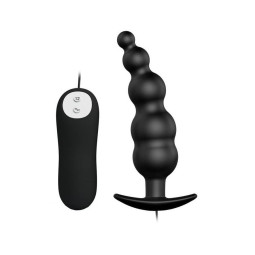 Plug Anal Vibrant Stimulation Perles Orgasmiques