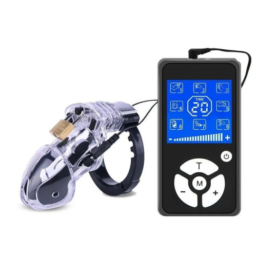 Cage de chasteté Électro Chastity Shock 11 x 3cm