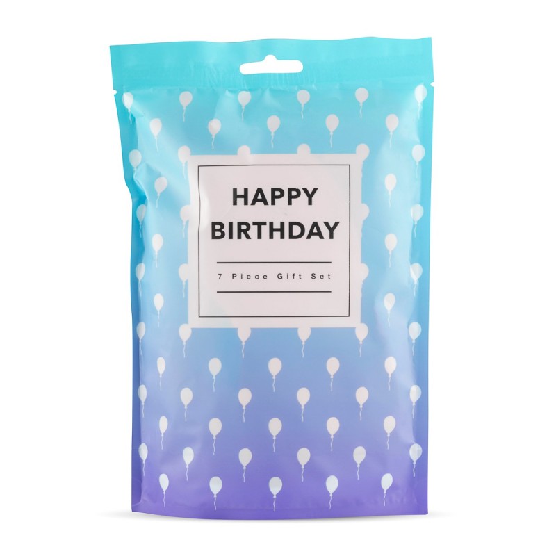 Coffret de sextoys HAPPY BIRTHDAY - 7 pièces
